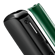 Plano aproximado do painel frontal Amazon Green para Ploom AURA, separado do dispositivo.