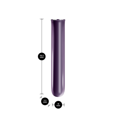 Vista frontal do painel frontal para Ploom AURA na cor Lavender.