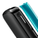 Plano aproximado do painel frontal Ocean Blue para Ploom Aura, separado do dispositivo.