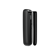 Vista lateral do painel frontal Jet Black para Ploom Aura, separado do dispositivo.