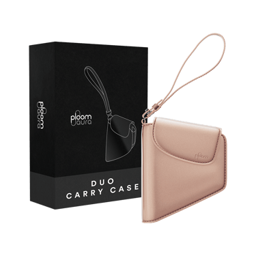 Estojo Duo em couro sintético Rose Gold