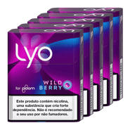 5 Maços LYO Wild Berry