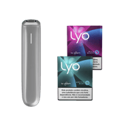 Kit Lançamento Ploom AURA Lunar Silver com LYO