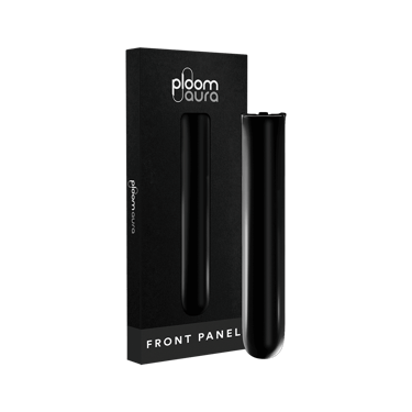 Embalagem do painel frontal Ploom AURA Jet Black