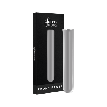 Embalagem do painel frontal Ploom AURA Lunar Silver