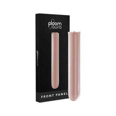 Embalagem do painel frontal Ploom AURA Rose Gold