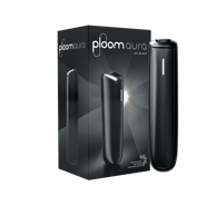 Embalagem do dispositivo Ploom AURA Jet Black