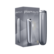 Embalagem do dispositivo Ploom AURA Lunar Silver