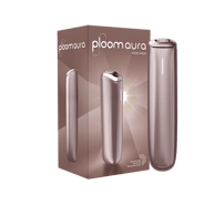 Embalagem do dispositivo Ploom AURA Rose Gold