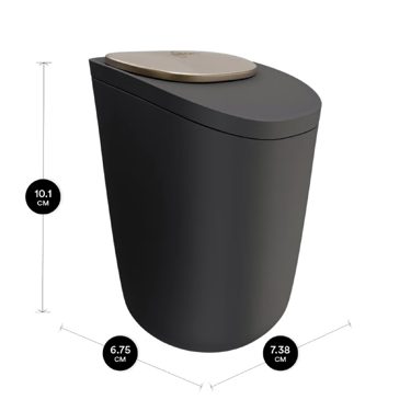 Recipiente para Sticks Preto