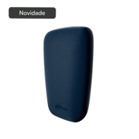 Image of Capa Traseira de Pele - Blue