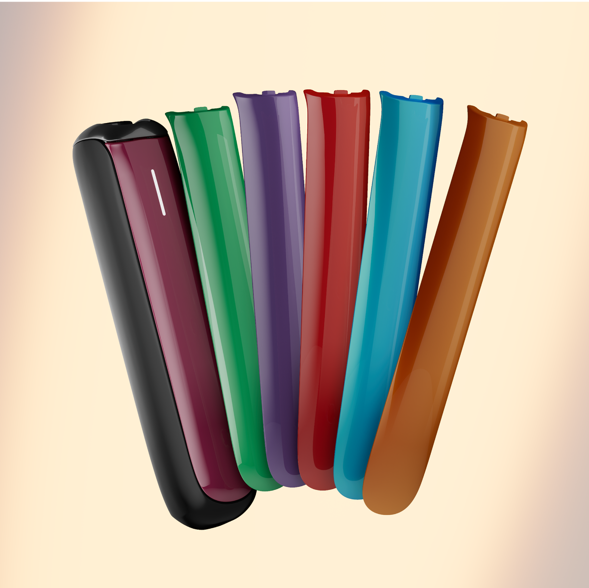 Painel frontal Lavender para Ploom AURA e outras variações de cor.